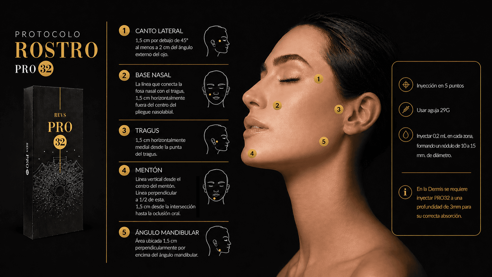 Protocolo de Aplicación Rostro REVS Pro32